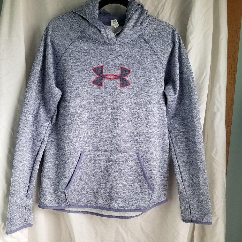 Under Armour hoodie bluish grey womens size M